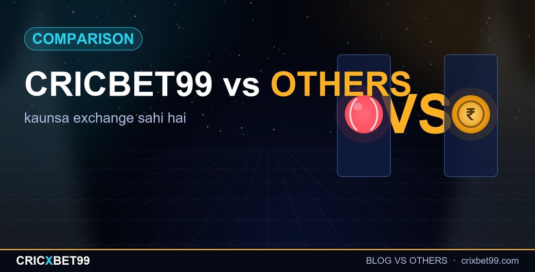 Comparison scoreboard of Cricbet99 versus other online betting ID platforms